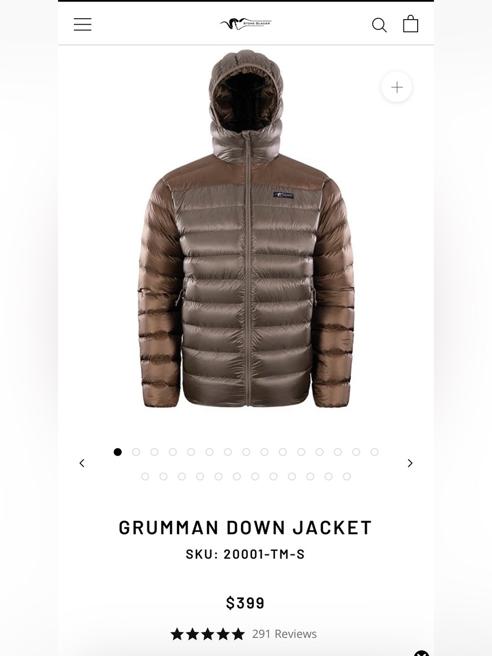 Stone Glacier Down Jacket